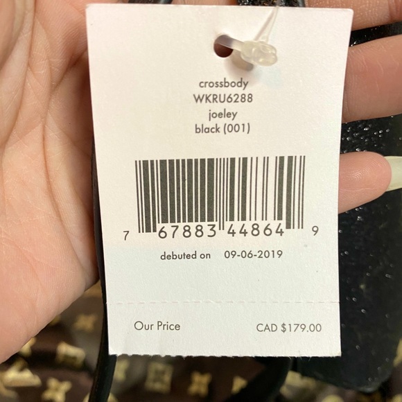 🌸NWT Kate Spade Joeley Black Crossbody Bag🌸 - Picture 7 of 8
